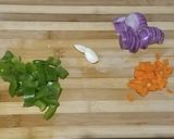 A picture of step 1 of Spaghetti Pasta (Indian style).