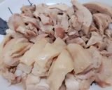 Hình bước làm 4 của món Phở gà từ mì lá tươi