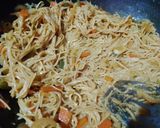 A picture of step 3 of Veg Chowmin.