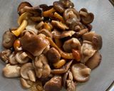 Gombás-borsós rizseshús recept fázis 1 fotója