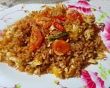 รูปขั้นตอนการทำที่ 1 ของ ข้าวผัดพริกเผาไข่เค็ม