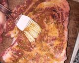 Foto del paso 1 de la receta: Bife a caballo con Mostaza y miel