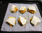 Foto del paso 4 de la receta: Tortitas de maíz con queso y ensalada verde