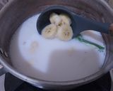 Foto langkah ke 4 dari resep Bubur Mutiara Pisang.