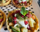 A picture of step 6 of Edible bowl snack (katori Chaat):.