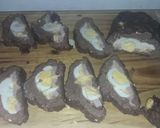Foto del paso 6 de la receta: Pan de carne con jamón, queso y huevo