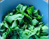 A picture of step 1 of All green Smoothie.