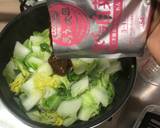 Cah sawi daging babi recipe step 9 photo