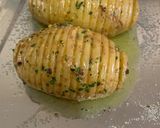 A picture of step 4 of Hassleback Potato.
