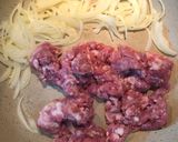 รูปขั้นตอนการทำที่ 2 ของ หมูสับผัดไข่เค็ม คีโต