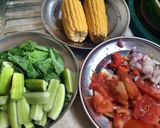 Foto langkah ke 15 dari resep Sayur bening Timun Katuk Jagung.