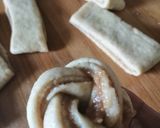 A picture of step 9 of No Oven No Yeast Cinnamon Rolls.
