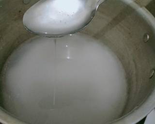 1.Cendol tepung kanji - Step 3