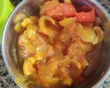 A picture of step 7 of Paneer butter masala.