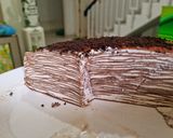 Foto langkah ke 5 dari resep Mille crepe cake cappucino.