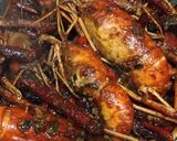 Foto langkah ke 3 dari resep Tumis Udang Galah Bumbu Pedas.