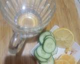 Orange lemon cucumber ginger detox drink recipe step 1 photo