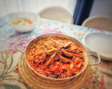 Foto del paso 4 de la receta: Arroz con alcachofas y conejo