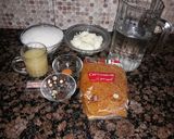 A picture of step 1 of Vermicelli zarda.