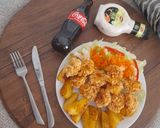 عکس مرحله 6 از دستور میگو با سس رمولاد
