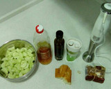 Foto del paso 1 de la receta: Ajo blanco de pepinos