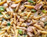 Creamy Masala Pasta And Masala Buns recipe step 4 photo