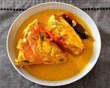 Foto langkah ke 5 dari resep Gulai Ikan Kakap Merah.