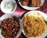 صورة لخطوة 7 من وصفة سمك فيليه مقلي وصيادية مع سلطة