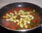 Foto del paso 8 de la receta Coca de masa brisa con tomate, pimiento y atún