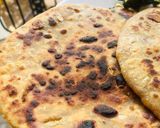 A picture of step 4 of Dal-paratha.
