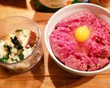 A picture of step 2 of Italian meatballs aka Polpette.