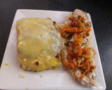 Foto del paso 3 de la receta: Pescado con vegetales (en bifera de essen)