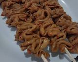 Foto langkah ke 3 dari resep Sate Usus Ayam Pedas Manis.