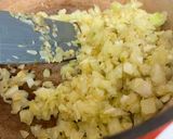 A picture of step 1 of Fennel and onion risotto bianco.