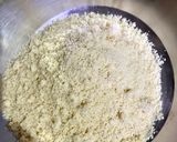 A picture of step 1 of Kaju katli.
