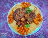 صورة لخطوة 1 من وصفة كبسة اللحم 🍖