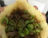 A picture of step 3 of Bharwan Tikki.