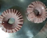 A picture of step 2 of Sausage Egg Flowers.