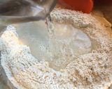 A picture of step 2 of Quick-to-Make No Knead French Style Bread with Oat & Lentil Flour.