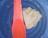 A picture of step 2 of Roti mayonnaise quesadilla.