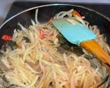 Foto langkah ke 3 dari resep Tumis Pepaya Muda.