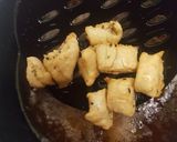 A picture of step 5 of Basil seed snack and drink!.