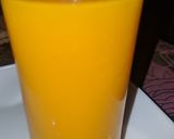 A picture of step 1 of Mango juice.