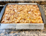Foto del paso 9 de la receta: Pastel de plátano y manzana sin amasar