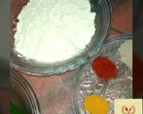 A picture of step 1 of Mirchi Vada.