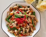 Foto langkah ke 7 dari resep Oseng Tempe Gembus.