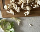 Foto del paso 1 de la receta Migas de coliflor con longaniza