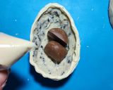 Foto del paso 8 de la receta: 🪺🐰Huevos de Pascua fáciles: oreo y marmolado 🐰🪺 A prueba de fallas