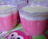 Foto langkah ke 2 dari resep Puding strowberry with vla.