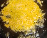 A picture of step 8 of Brad's grilled cheese, venison quesidillas.